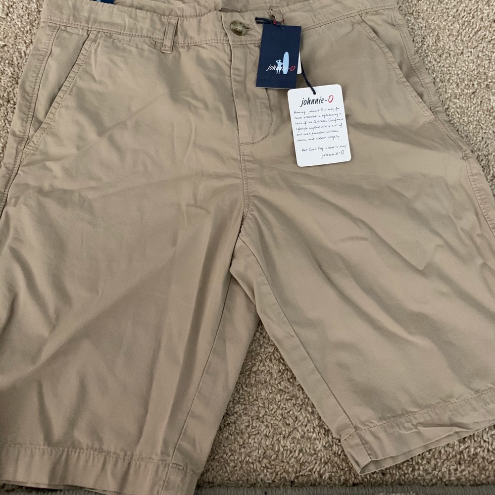 Johnnie-O size 16 boys shorts brand new